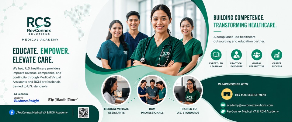 RevConnex Medical Academy — Educate, Empower, Elevate Care. In partnership with Hey Mae Recruitment.